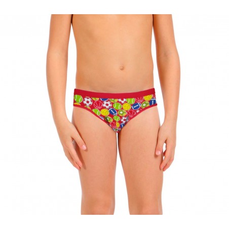 Pack di 3, 6 o 12 slip con stampe colorate per bambini da 2 a 13 anni design vivace e colorato