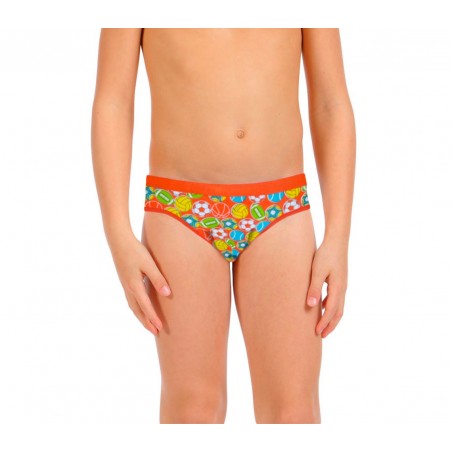 Pack di 3, 6 o 12 slip con stampe colorate per bambini da 2 a 13 anni design vivace e colorato