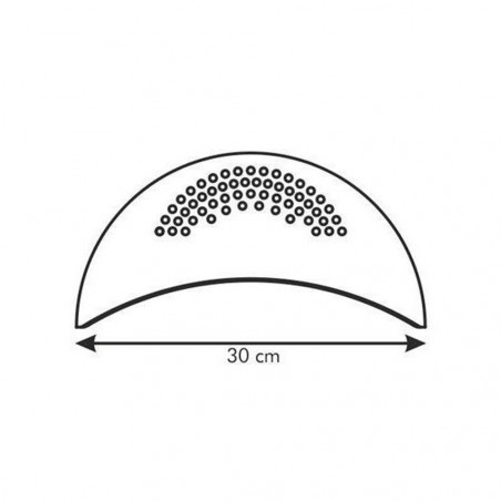 GustoCasa 513260 Scolapasta universale a bordo pentole da 14 a 28cm di diametro