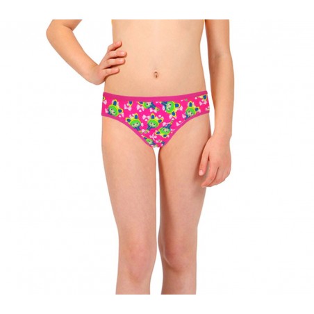 Pack di 12 slip con stampe colorate per bambine da 2 a 13 anni design vivace e allegro