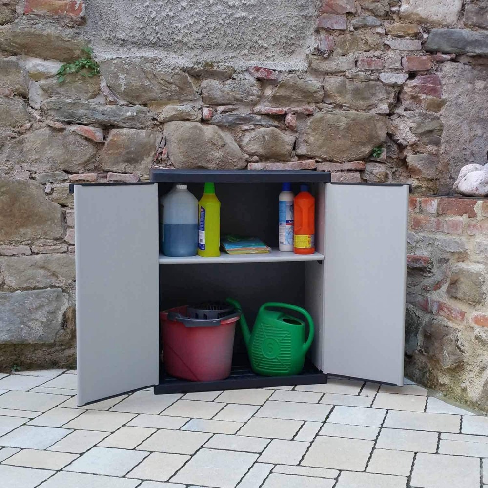 Armadio 2 ante basso 2 Piani 68x39,5x85 CM art...