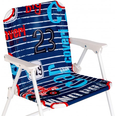 Enrico Coveri 3177190 sedia e ombrellino bambini 38x25x52 Cm spiaggia