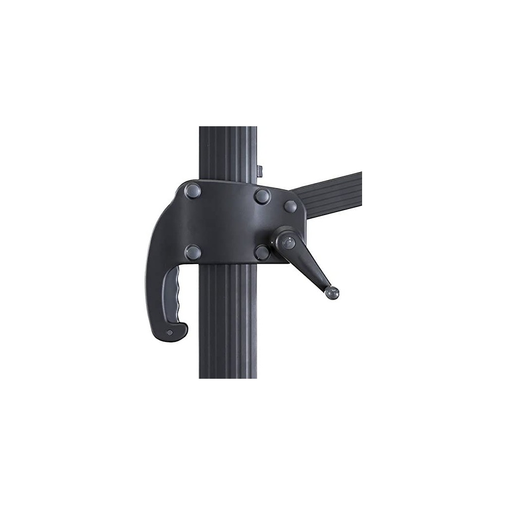 Ombrellone Quadrato VENEZIA Telo 3x3mt Ecru'...