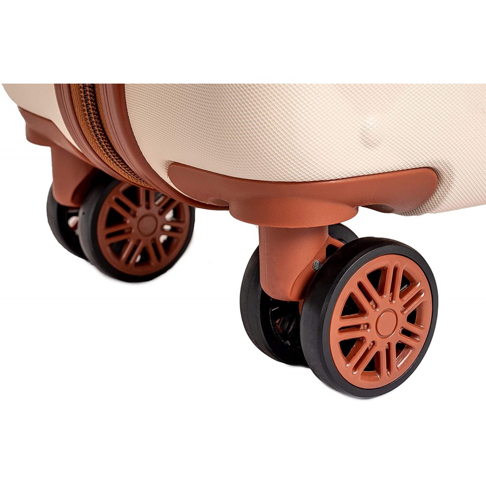 Coveri Collection Set 3 trolley viaggio ABS...