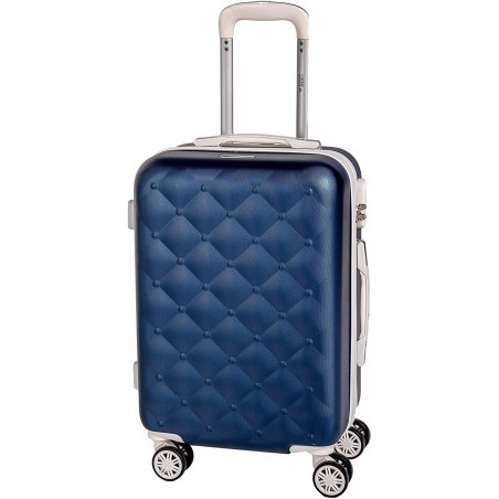 Coveri Collection Set 3 trolley viaggio ABS 6065015 BERLINO Blu e Bianco