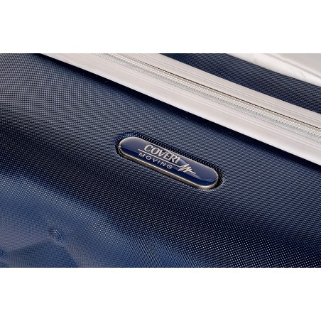 Coveri Collection Set 3 trolley viaggio ABS 6065015 BERLINO Blu e Bianco