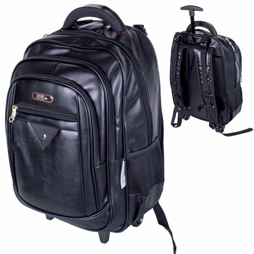 Coveri Collection Zaino Trolley business 55x35x19cm Poliestere NERO