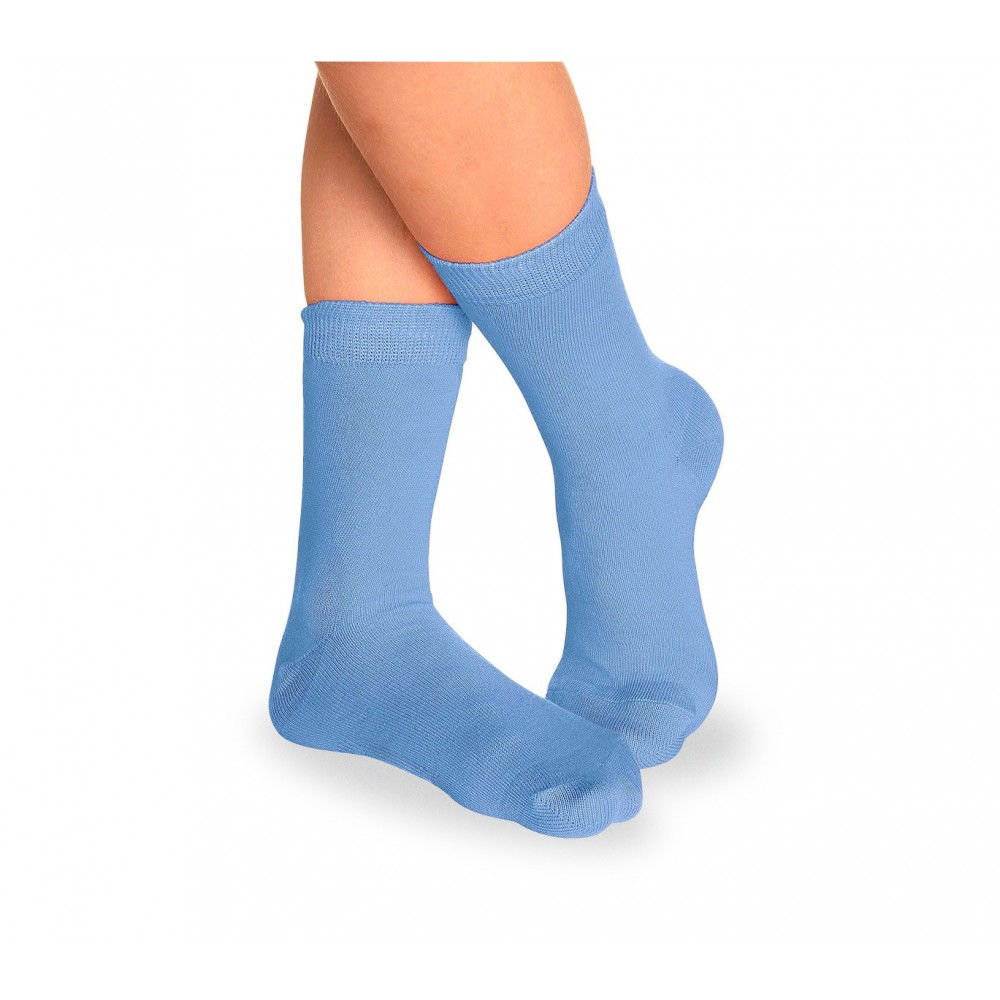 Pack di 3 - 6 - 12 calzini corti in cotone colorati per bambini in diverse taglie