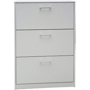 TWICE Scarpiera 3 ante a ribalta 63x24xh120 cm in legno... 2