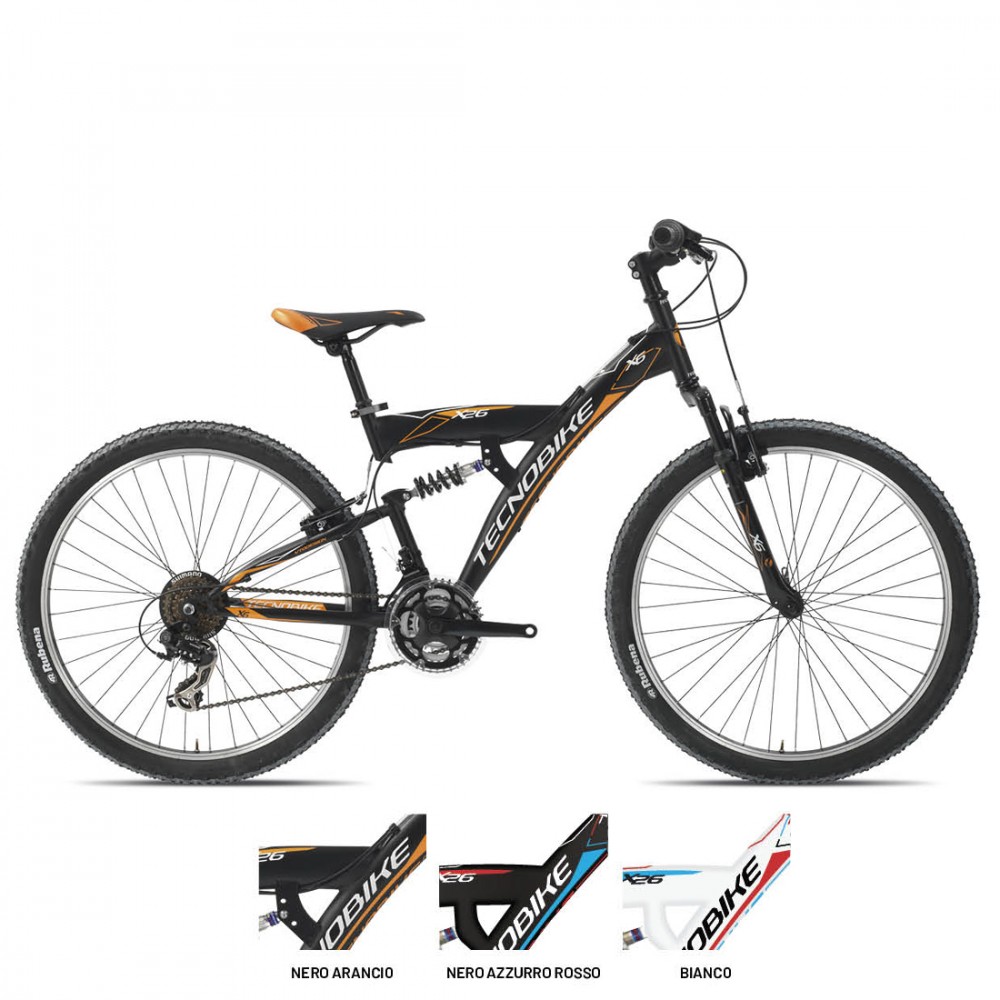 Bicicletta TECNOBIKE NSR 26" modello X6 FULL...