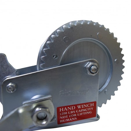 HOTECHE paranco con manovella 716923 argano Solleva carichi fino a 540kg 1200 lb