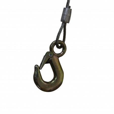 HOTECHE paranco con manovella 716923 argano Solleva carichi fino a 540kg 1200 lb