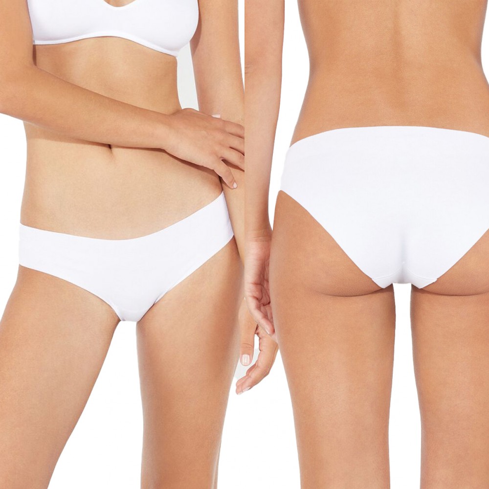 OUNO Invisibile Pack 4 Slip 2xNero 1xBianco...