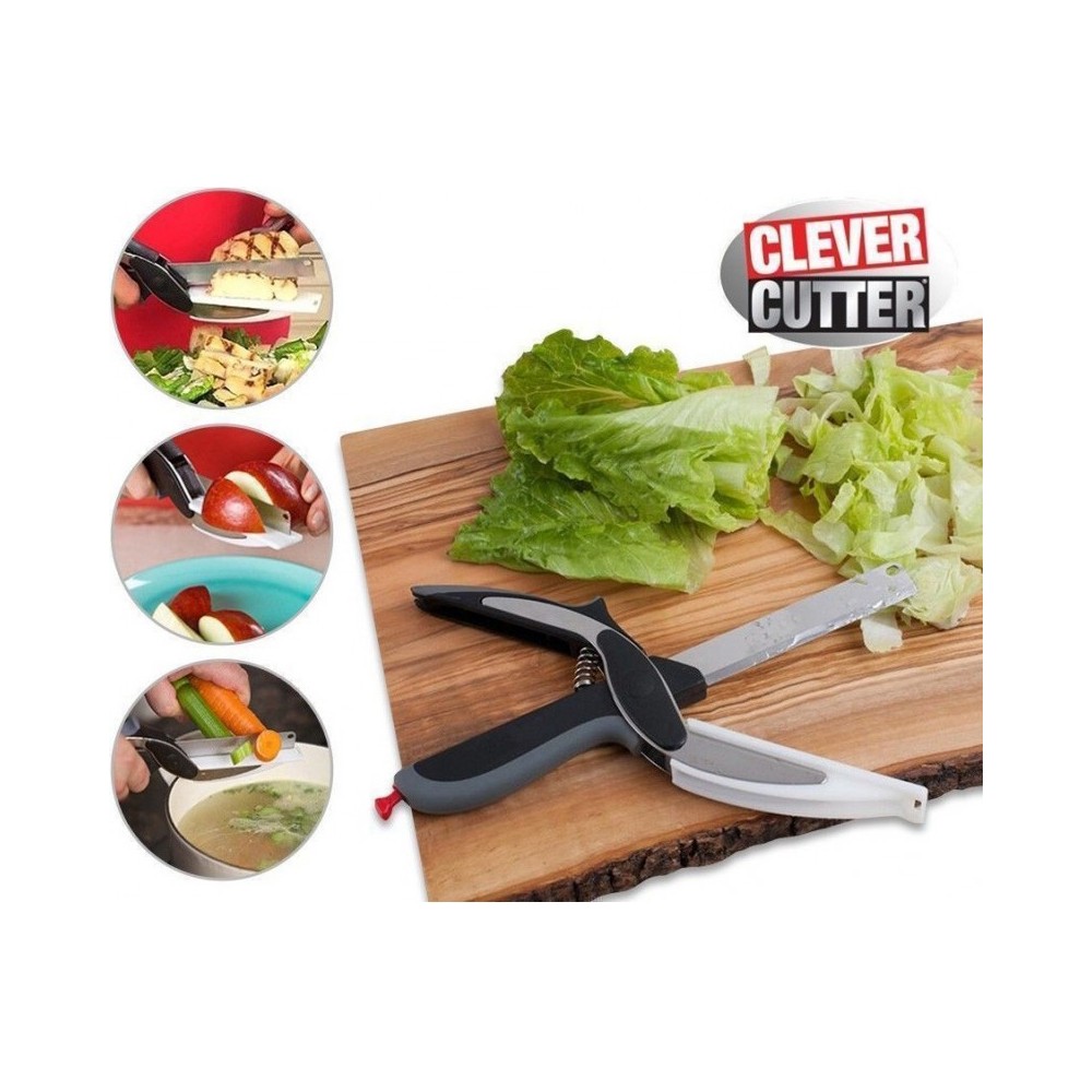 Smart Cutter 2 in 1 Forbice e Coltello 466359...