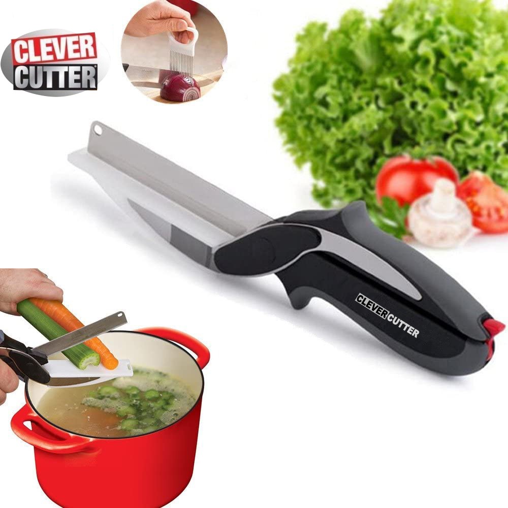 Smart Cutter 2 in 1 Forbice e Coltello 466359...