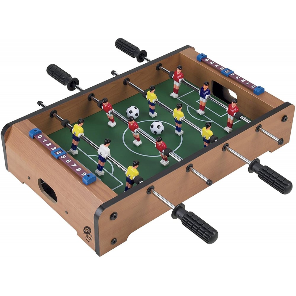 TableTop Football calcio balilla 539706 da tavolo con 2 palline 51x51x10h cm