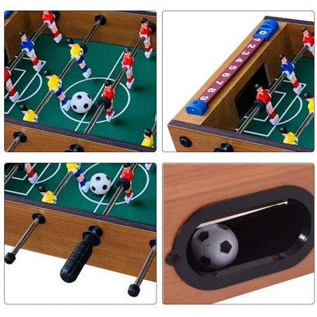 TableTop Football calcio balilla 539706 da tavolo con 2 palline 51x51x10h cm
