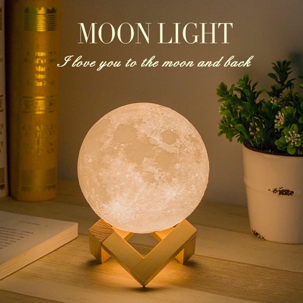 MOON LED Lampada 3D led CM3278 ad accensione...