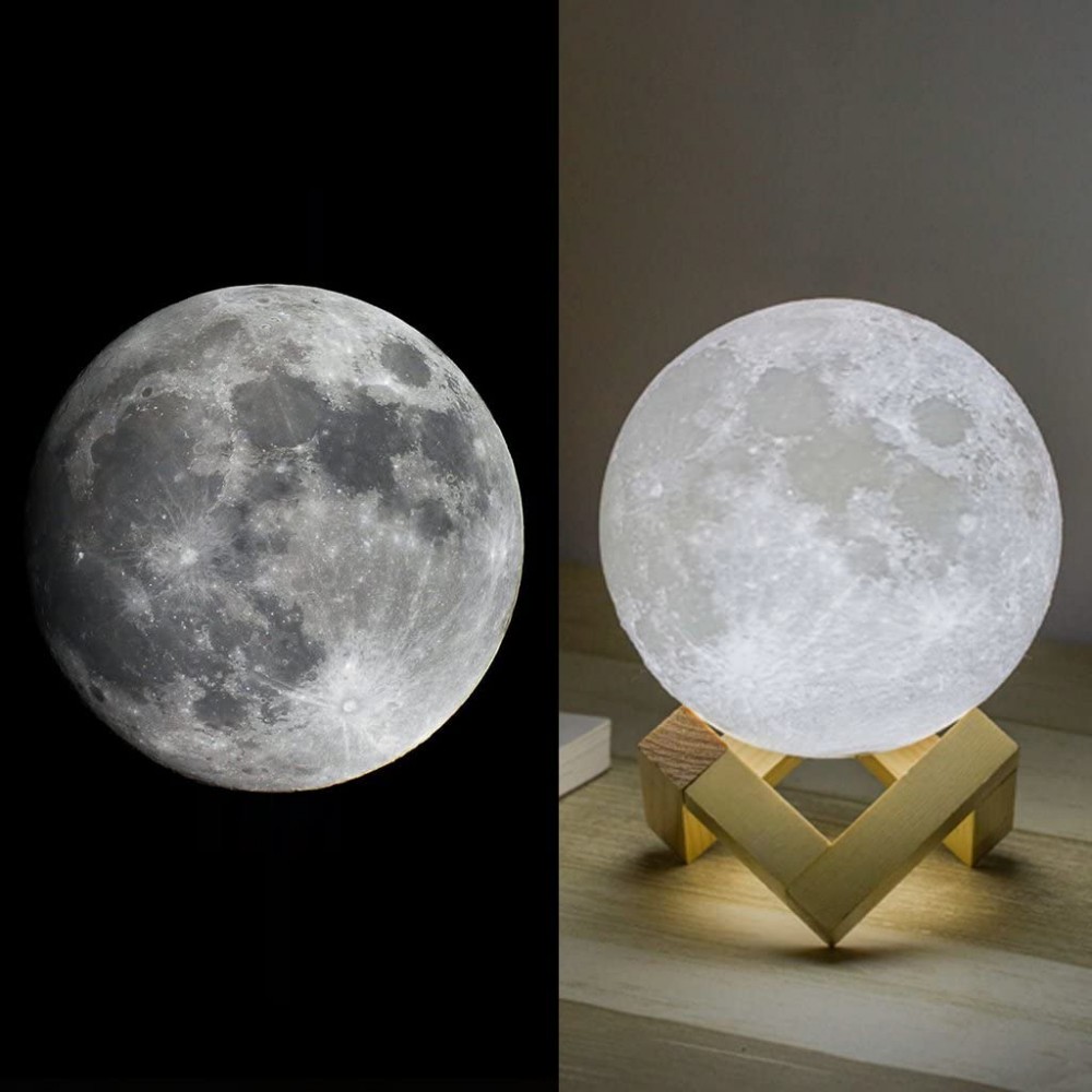 MOON LED Lampada 3D led CM3278 ad accensione...