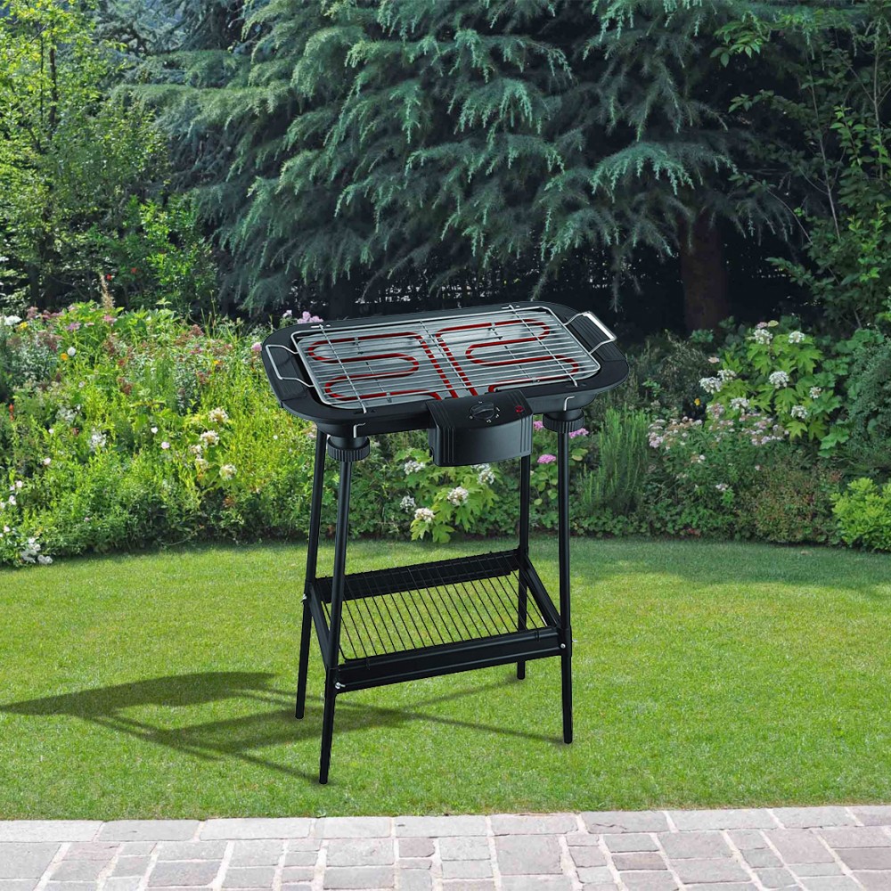 Barbecue Elettrico MASTER EB02S con Gambe 2000W...