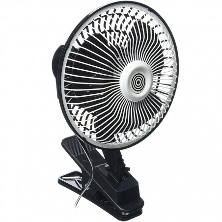 Ventilatore 12V con morsetto 2060659 a pinza per Camion 26 x 18 x 15 cm ALL RIDE