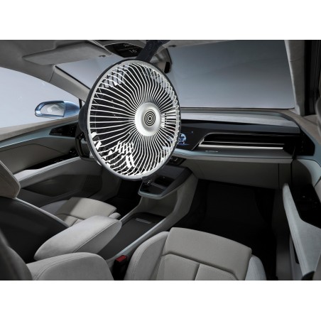 Ventilatore 12V con morsetto 2060659 a pinza per Camion 26 x 18 x 15 cm ALL RIDE