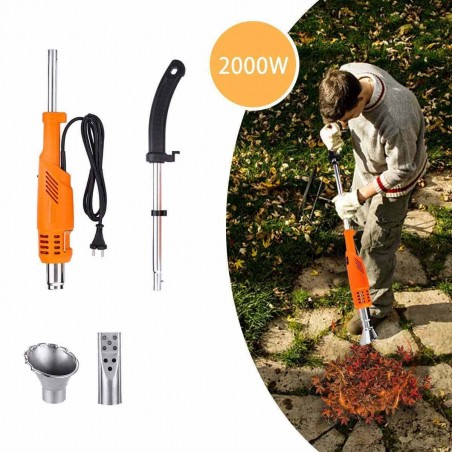 Kinzo Garden brucia erbacce 072913 bruciatore erba 2000W funge con cavo