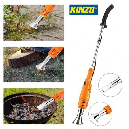 Kinzo Garden brucia erbacce 072913 bruciatore erba 2000W funge con cavo
