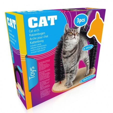 Cat Toys Spazzola per gatto 103686 ad archetto tiragraffi 36x28,5x34,5 cm