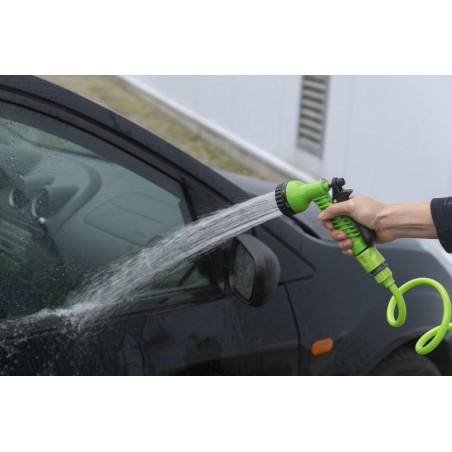 FUBUCA tubo estendibile 074283 da giardino 30 Mt 7 funzionalità innesto rapido