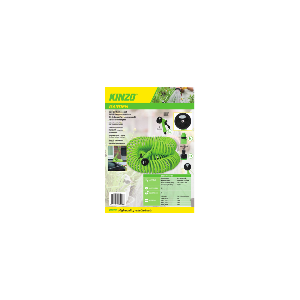 FUBUCA tubo estendibile 074283 da giardino 30...