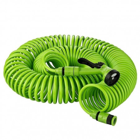 FUBUCA tubo estendibile 074283 da giardino 30 Mt 7 funzionalità innesto rapido