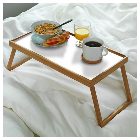 Vassoio da letto Massello di faggio art 512 Made in Italy 50 x 33 x 2h cm
