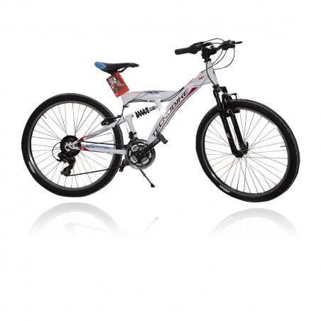 Bicicletta TECNOBIKE NSR 26" modello X6 FULL MTB ART 722 Ammortizzata H52