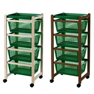 Carrello cucina 922-152 vassoi estraibili 4 cesti...