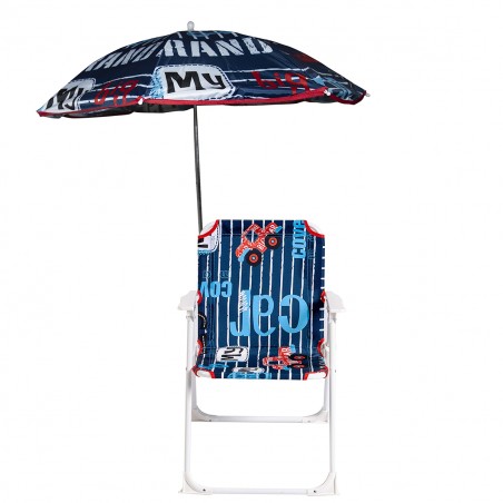Enrico Coveri 3177190 sedia e ombrellino bambini 38x25x52 Cm spiaggia