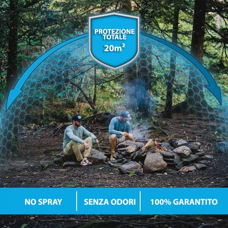 ThermaCELL Contro le zanzare 985163 per 20m² di protezione senza fili e odori