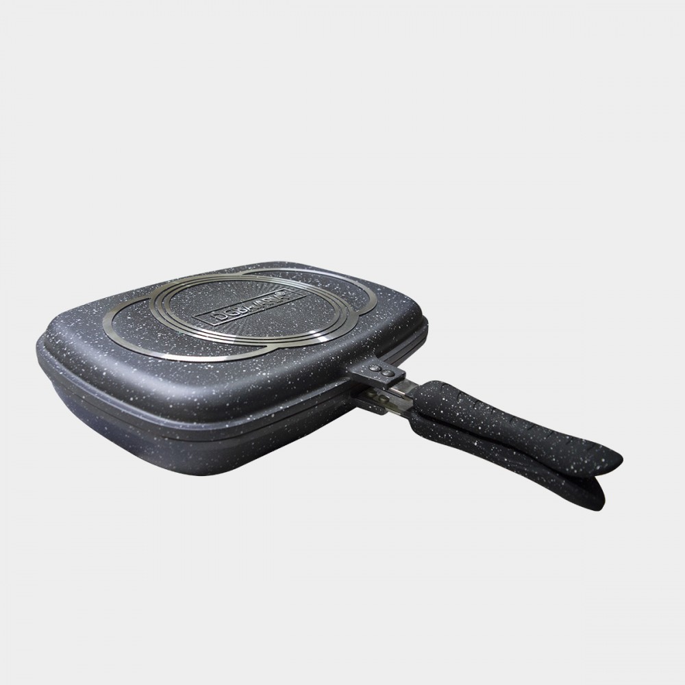 DGBAVARIA Bistecchiera doppia 256006 piastra...