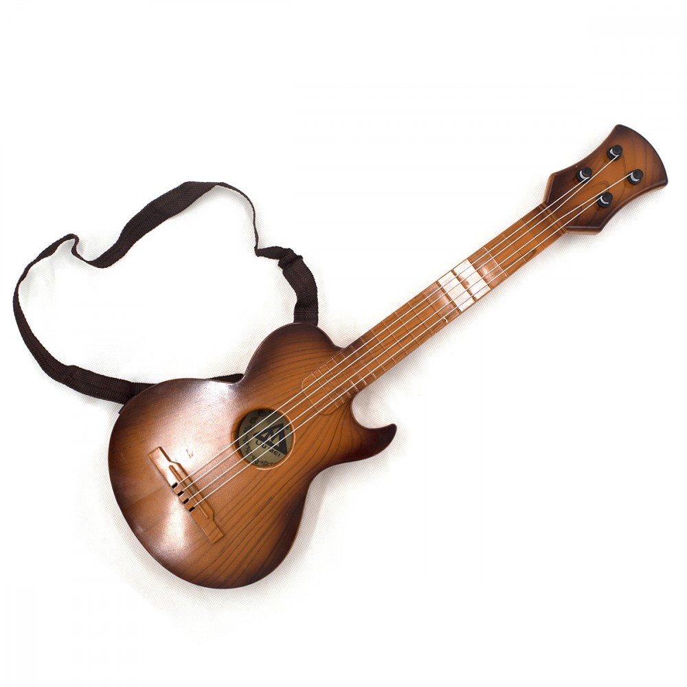 RemiToys Chitarra classica per bambini 082007 marrone chiaro legno 41x17 cm