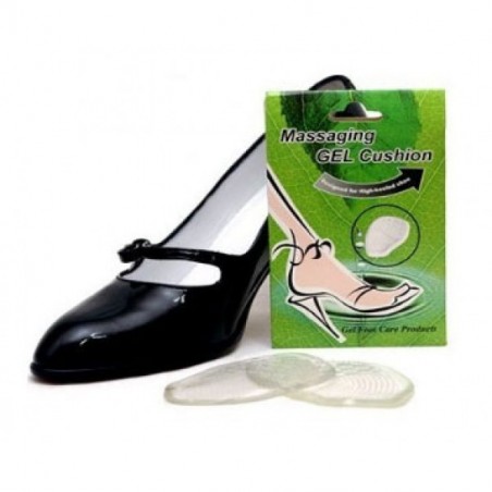 Coppia cuscinetto gel trasparente scarpe calzature tacco