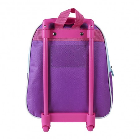 Mini trolley 3D scuola tempo libero 21-1955 shimmer and shine rosa 25x33x10 cm