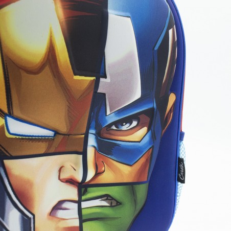 Mini trolley 3D scuola tempo libero 21-2102 Marvel Avengers 25 x 33 x 10 cm