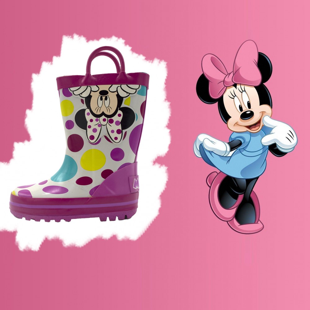Bottes de pluie Minnie Bambini Abbigliamento bambina Scarpe Stivali di gomma Minnie Stivali di gomma