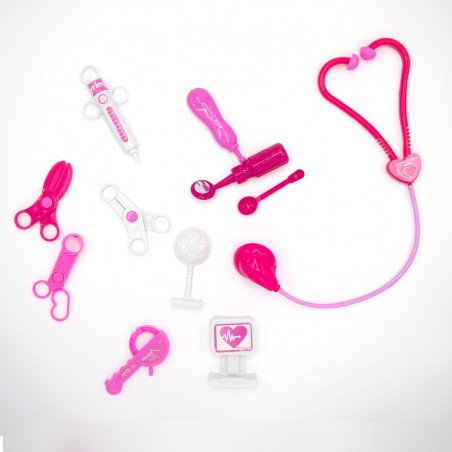 Set dottoressa con accessori 511312 per bambini 28,5x28,5 cm pronto soccorso