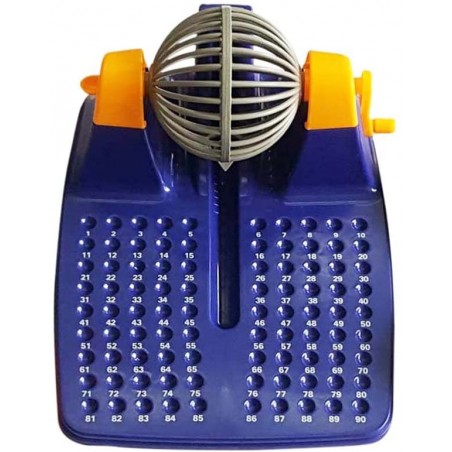 Gioco da tavolo 556276 BINGO LOTTO 90 numeri 48 cartelle gira la fortuna