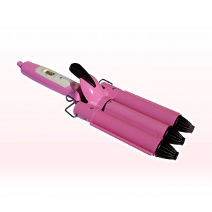Piastra TRIFERRO per capelli a onde arricciacapelli 3 tubi rivestimento ceramica