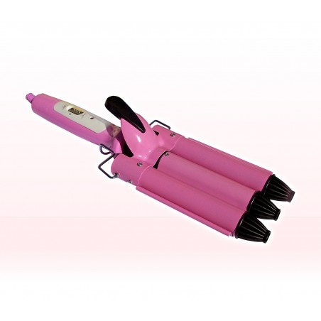 Piastra TRIFERRO per capelli a onde arricciacapelli professionale rivestimento  ceramica 40 W