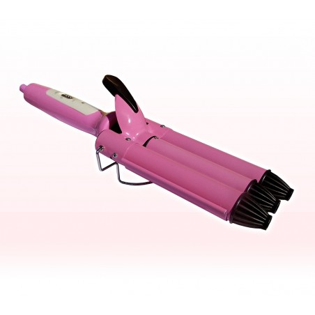 Piastra TRIFERRO per capelli a onde arricciacapelli professionale rivestimento  ceramica 40 W