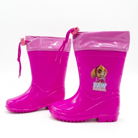 Stivaletto per bambina 23-2346 galosce pioggia di gomma con Paw Patrol Rosa