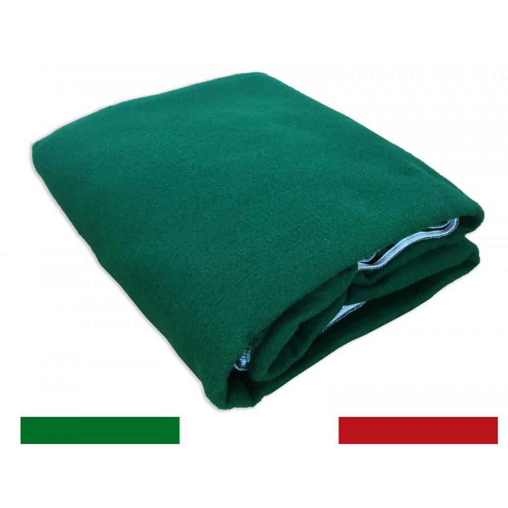 Panno da tavolo per gioco Poker 343926 verde con elastico 140 x 180 cm